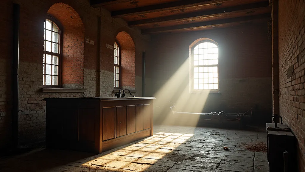 Interior of the Old Fire Station's engine room