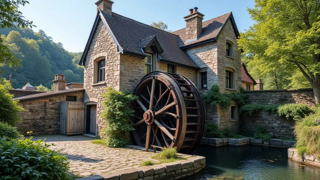 Restored Old Mill exterior