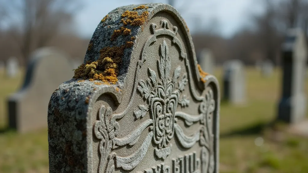 Weathered Headstone